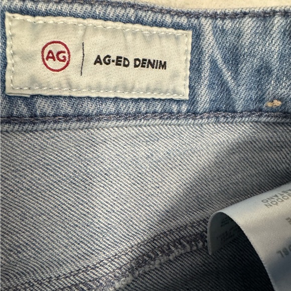 AG Saige Wide Leg Mid Rise Crop Jeans Size 29 In 18 Years Olso Wash - Picture 4 of 15